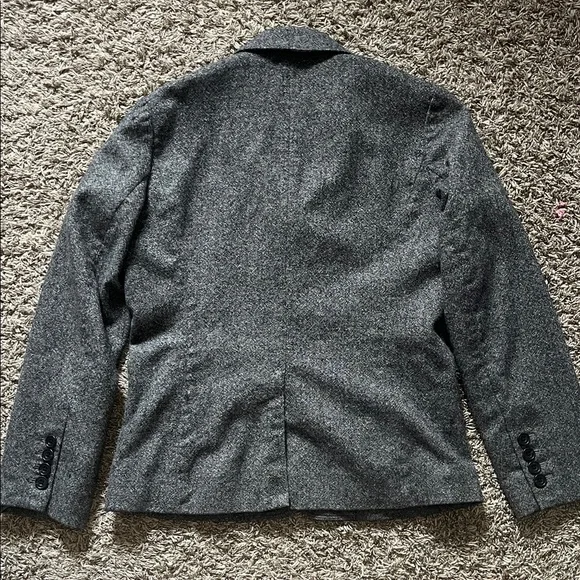 Eddie Bauer Gray Wool Blazer for Women Size 6 Office Formal Coat Jacket - Picture 9 of 9